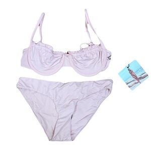 Fashion Nova Light Pink Bikini Set